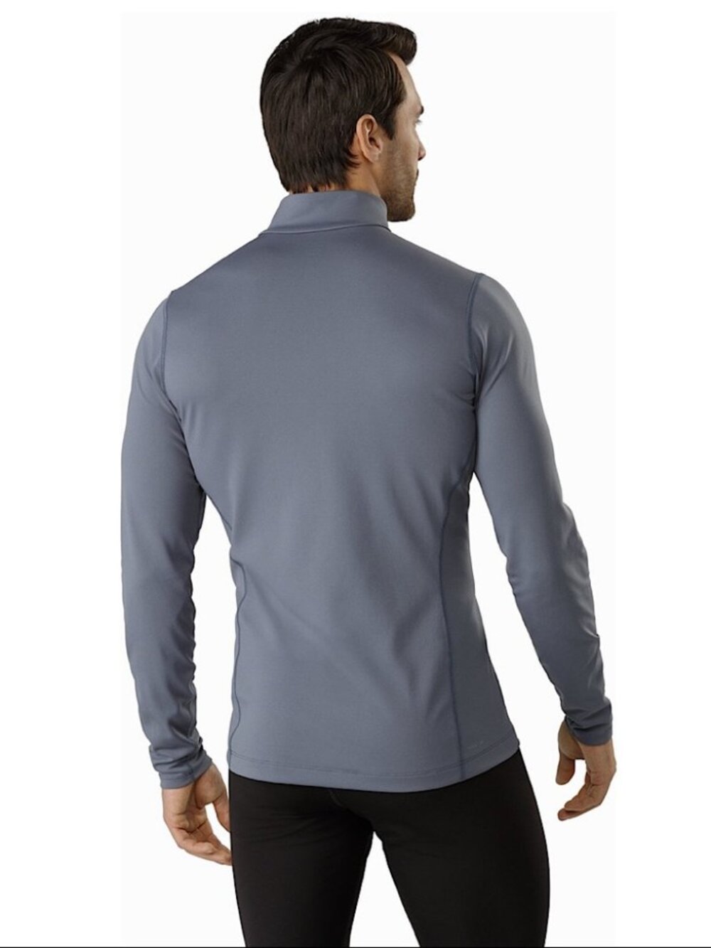 Arc’teryx Charcoal Grey 1/4 Zip Pullover Shirt - Picture 2 of 9